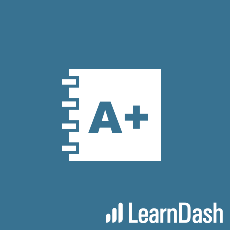 GradeBook for LearnDash - LearnDash and Project Panorama tools, plugins ...